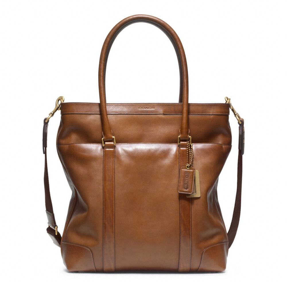 BLEECKER LEATHER TOTE COACH F70857
