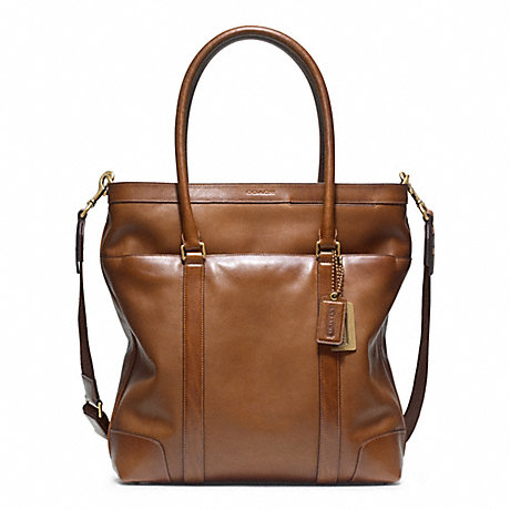 COACH F70857 BLEECKER LEATHER TOTE ONE-COLOR