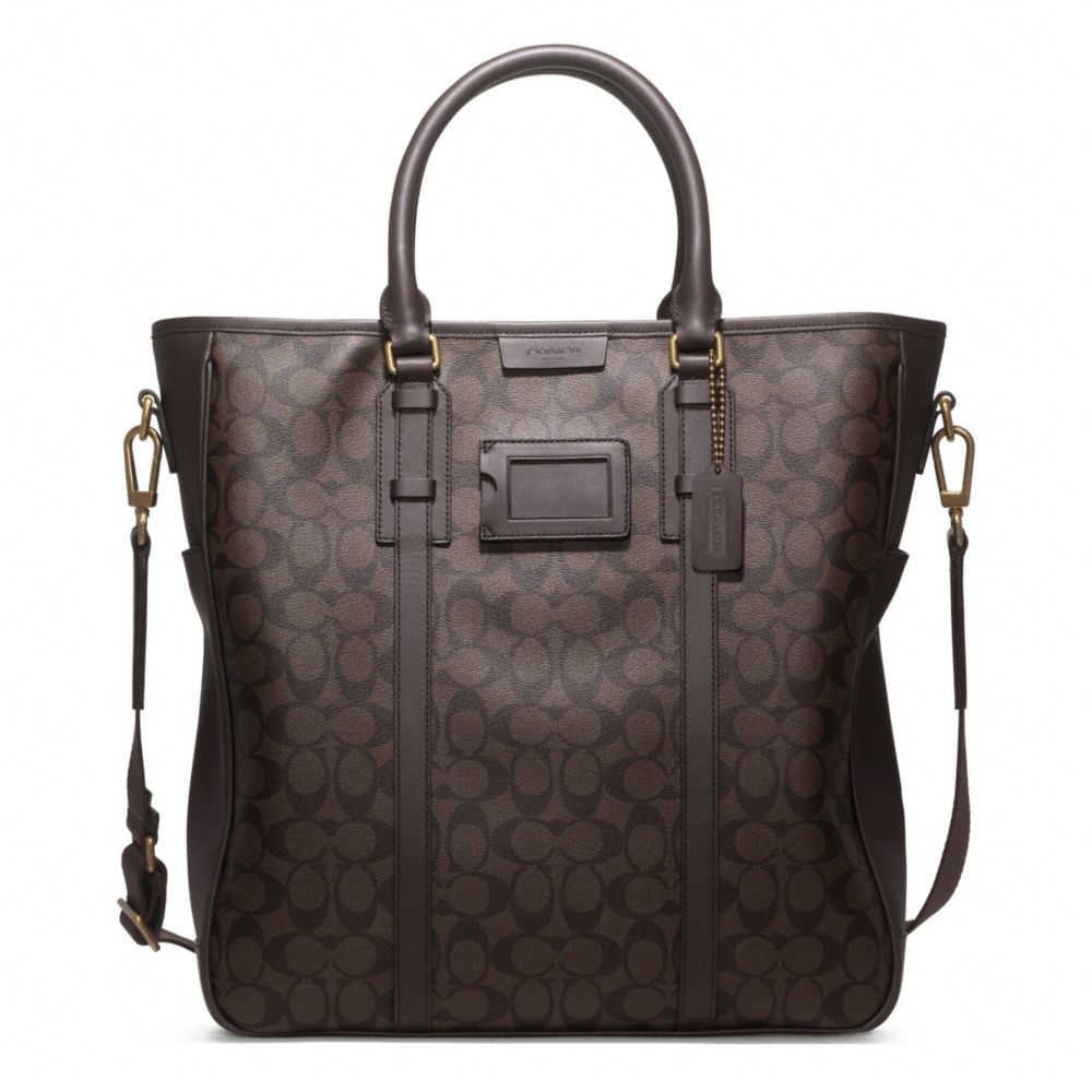 COACH F70872 BLEECKER SIGNATURE MONOGRAM TOTE ONE-COLOR