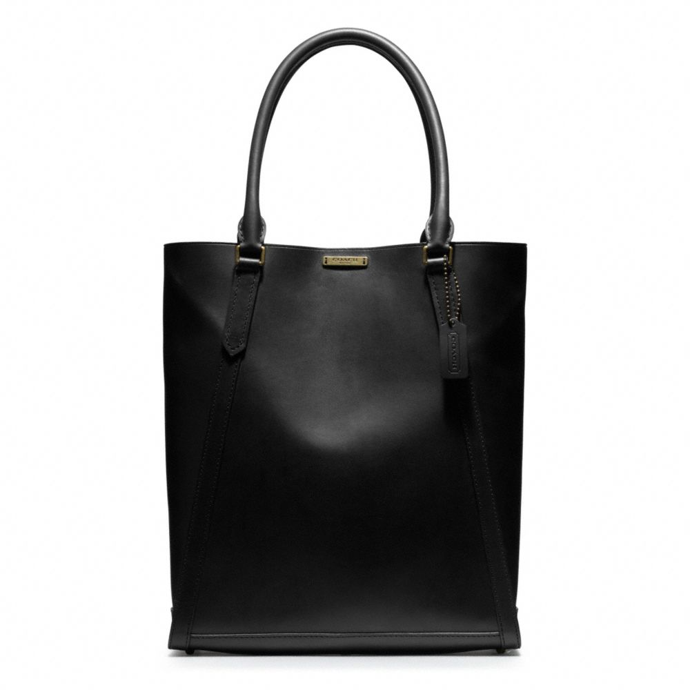 BLEECKER LEATHER PERRY TOTE - f70898 - F70898B4BK