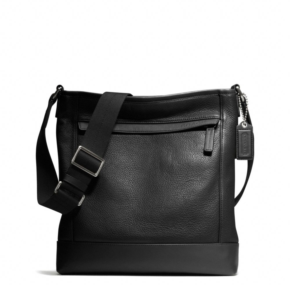 CAMDEN LEATHER TECH CROSSBODY - f70920 - F70920GBKBK