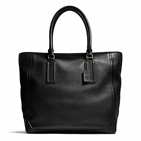 COACH f71098 BLEECKER LEATHER TRAVELER TOTE 