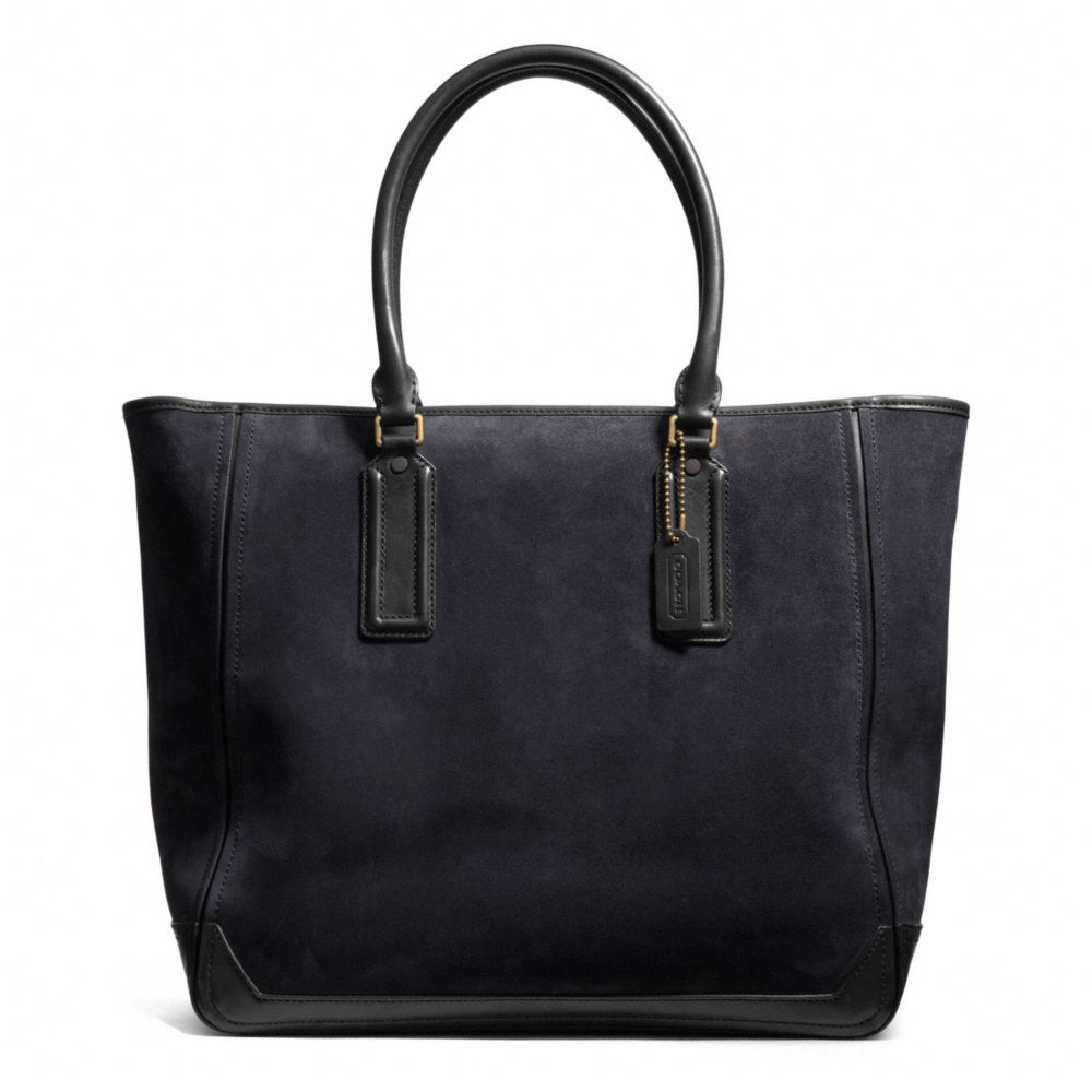 COACH BLEECKER SUEDE TRAVELER TOTE - ONE COLOR - F71100