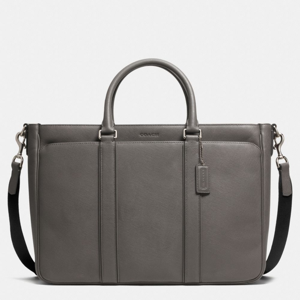 LEXINGTON SAFFIANO METROPOLITAN TOTE - f71252 - SV/STERLING