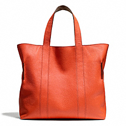 COACH F71291 - BLEECKER REVERSIBLE BUCKET TOTE IN PEBBLED LEATHER  SAMBA