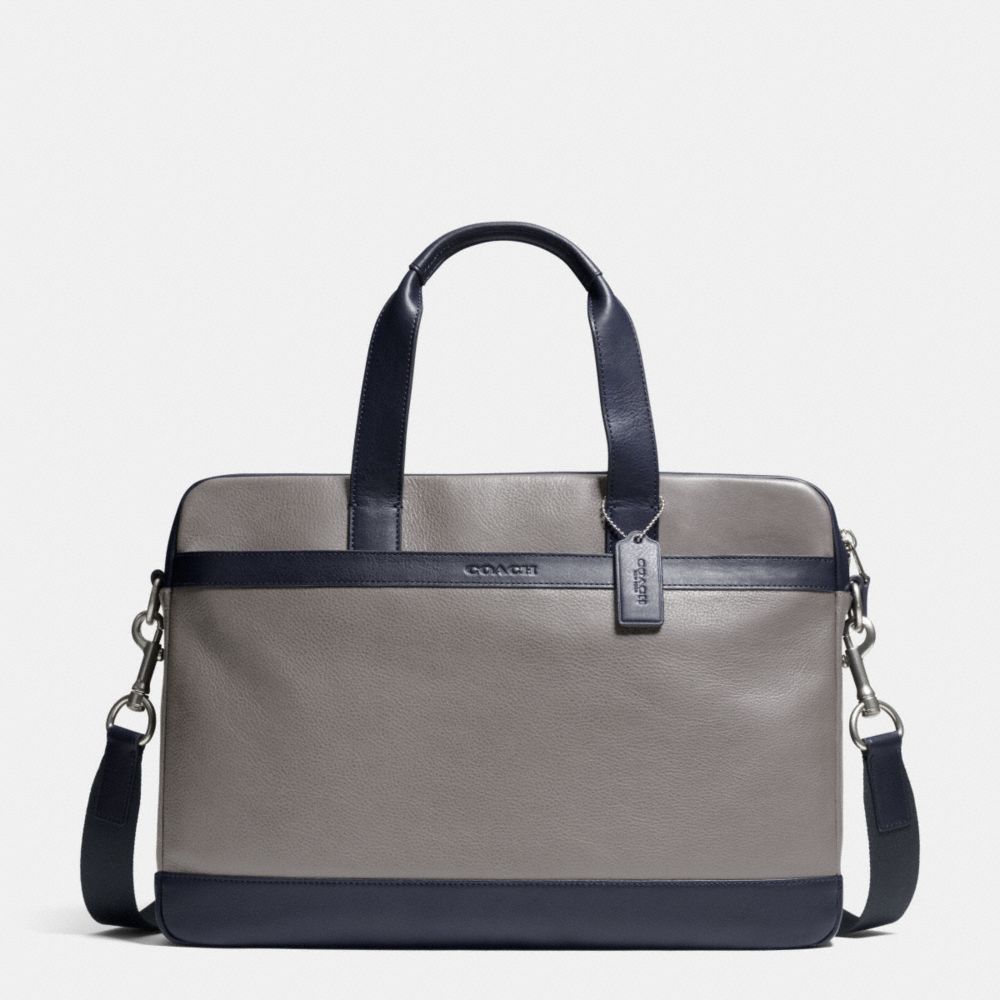 HUDSON BAG IN SMOOTH LEATHER - ASH - COACH F71561