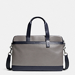 COACH F71561 - HUDSON BAG IN SMOOTH LEATHER  ASH