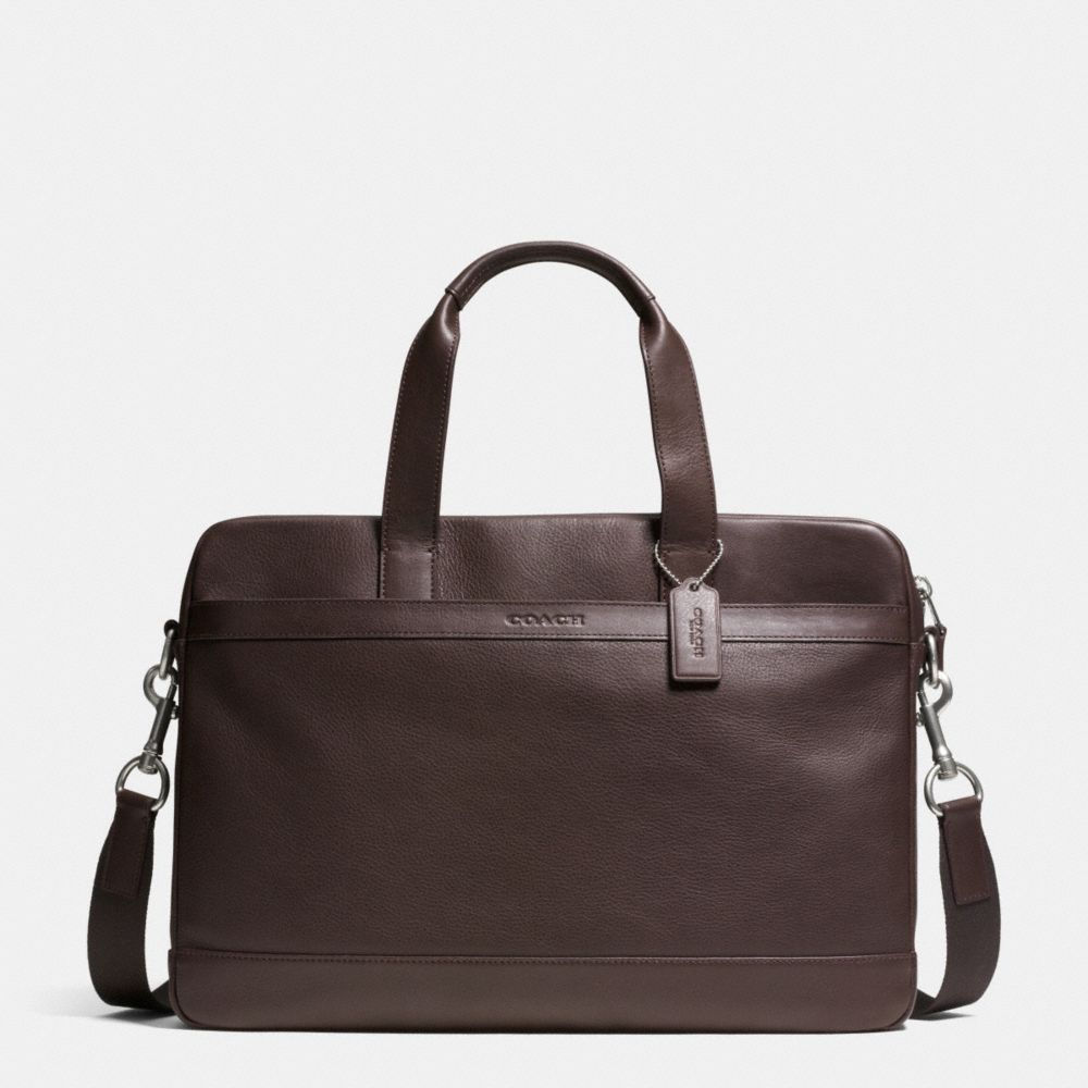 COACH F71561 - HUDSON BAG IN SMOOTH LEATHER - MAHOGANY | COACH MEN