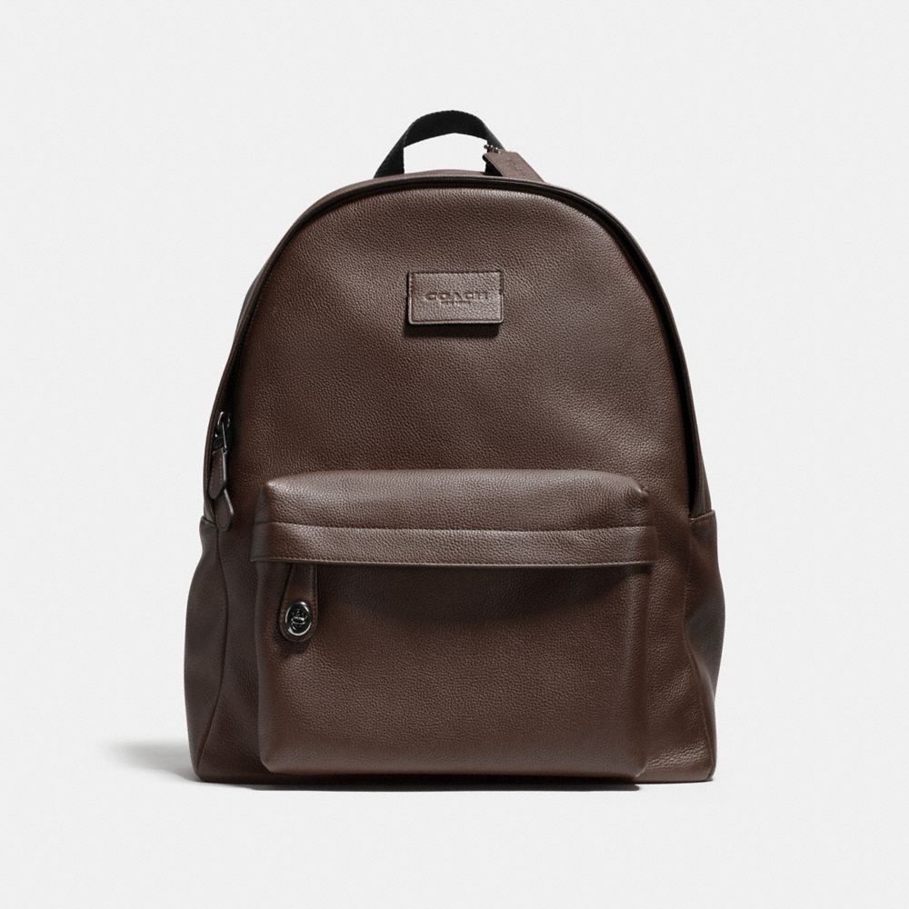 CAMPUS BACKPACK - F71622 - DARK BROWN/BLACK ANTIQUE NICKEL