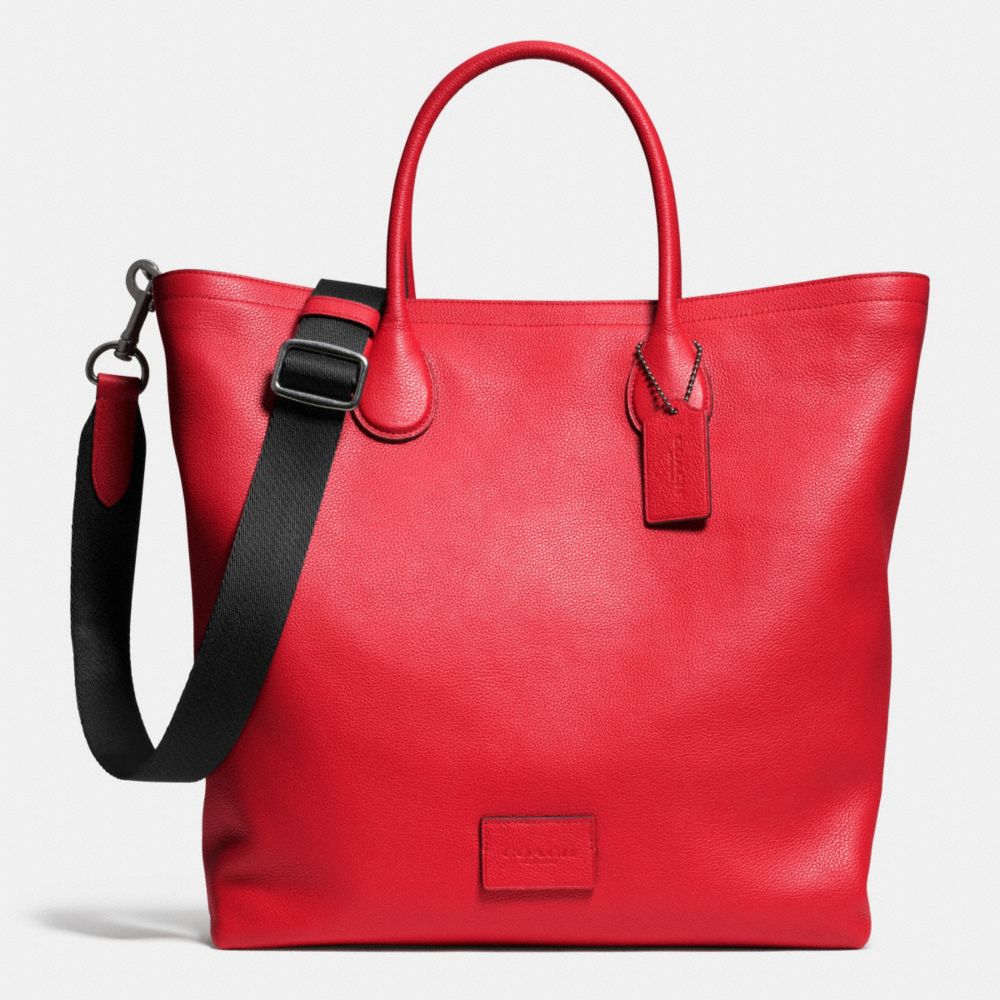 MERCER TOTE IN PEBBLE LEATHER - QBRED - COACH F71647