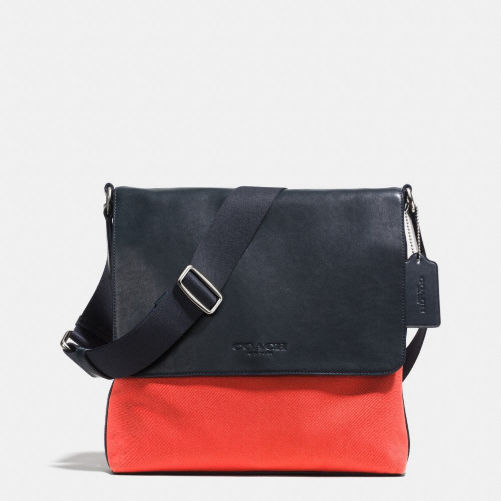 COACH F71691 - MAP BAG IN TWILL CORAL