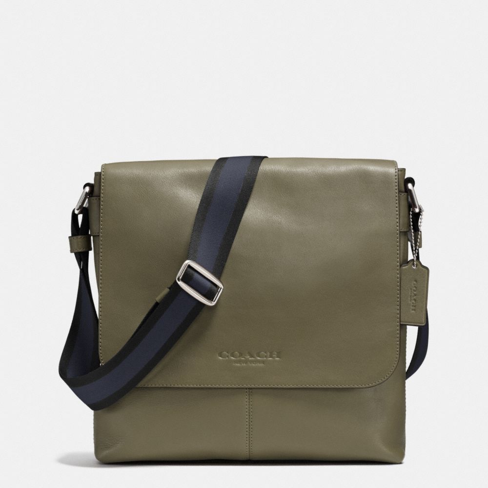 COACH f71721 SULLIVAN SMALL MESSENGER IN SMOOTH LEATHER B75