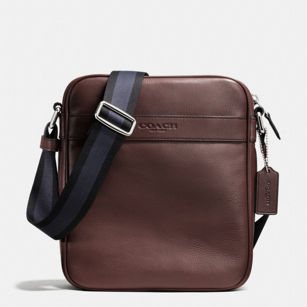 COACH F71723 - FLIGHT BAG IN SMOOTH LEATHER MAHOGANY