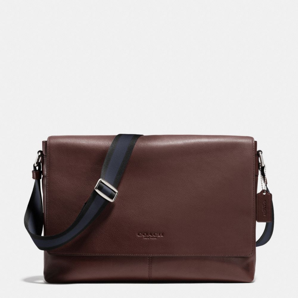 SULLIVAN MESSENGER IN SMOOTH LEATHER - MAHOGANY - COACH F71726