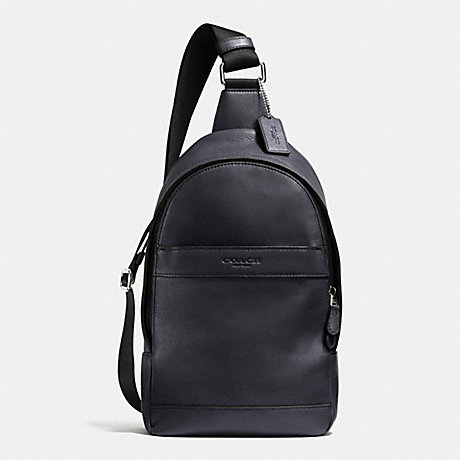 COACH F71751 CAMPUS PACK IN SMOOTH LEATHER MIDNIGHT
