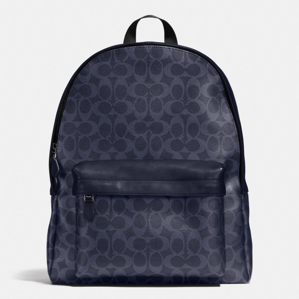 COACH F71973 - CAMPUS BACKPACK IN SIGNATURE DENIM/NAVY