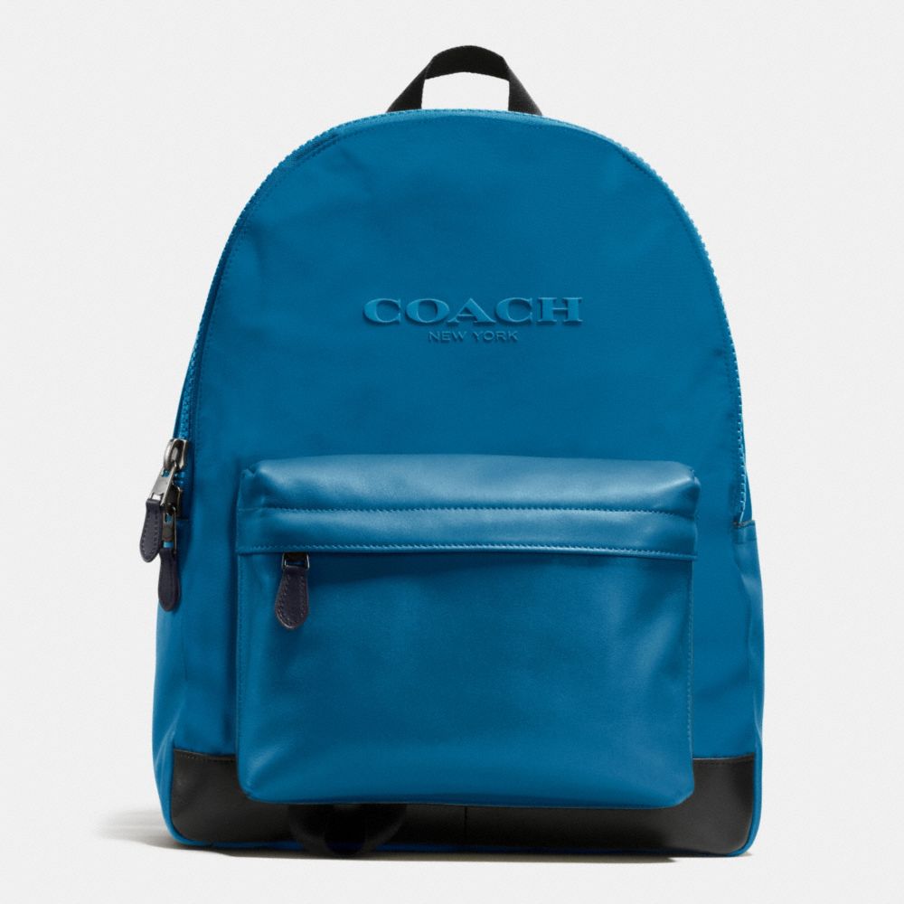 CAMPUS BACKPACK IN NYLON - f71975 - DENIM