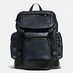 COACH F71976 Trek Pack In Smooth Leather MIDNIGHT
