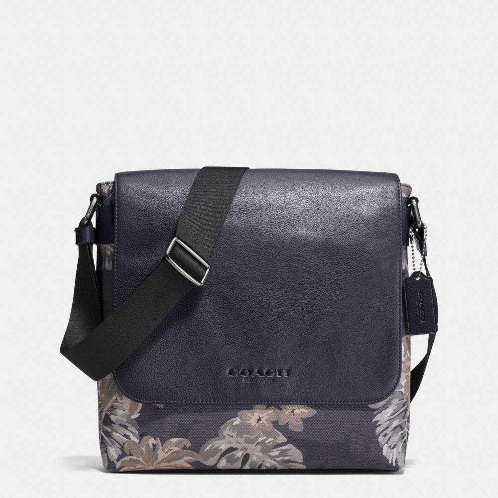 SULLIVAN SMALL MESSENGER IN CANVAS - f72087 - HAWAIIAN PALM