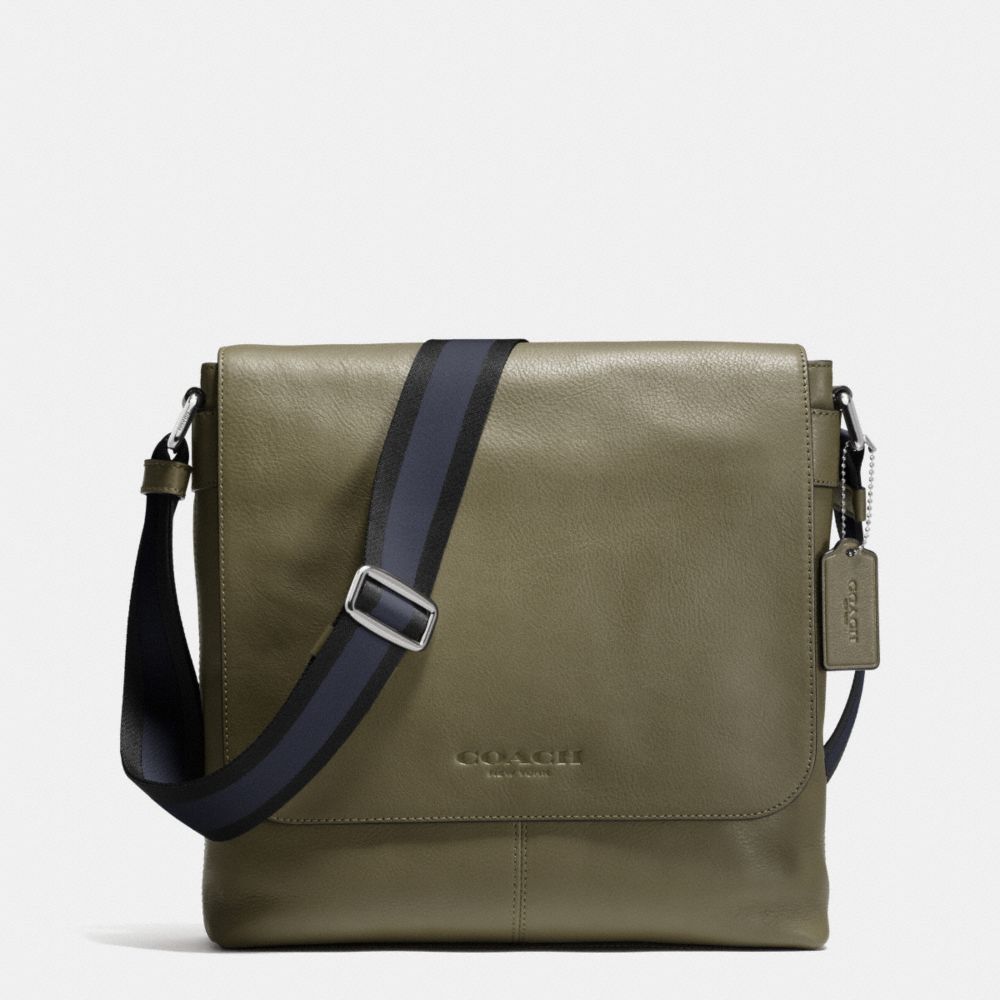 COACH f72108 SULLIVAN SMALL MESSENGER IN SPORT CALF LEATHER B75