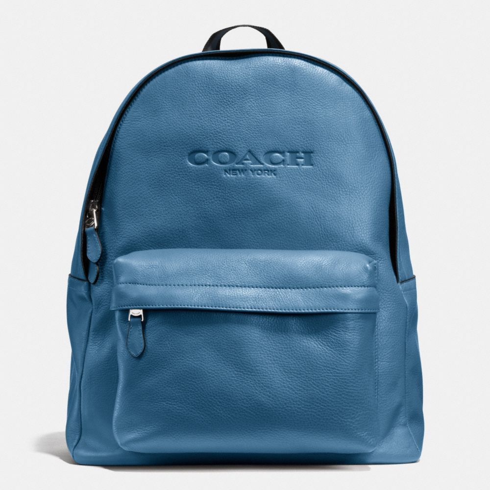 COACH F72120 CAMPUS BACKPACK IN SMOOTH LEATHER SLATE