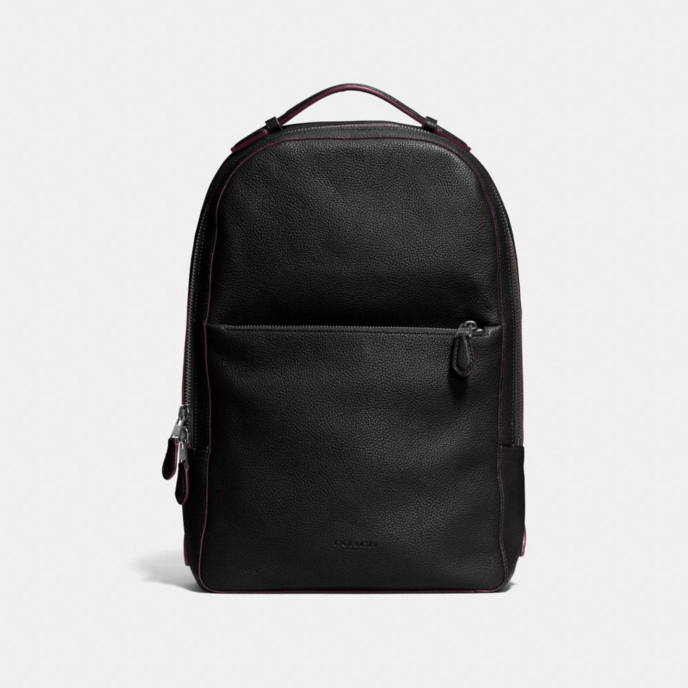 COACH F72306 Metropolitan Soft Backpack BLACK/BLACK ANTIQUE NICKEL
