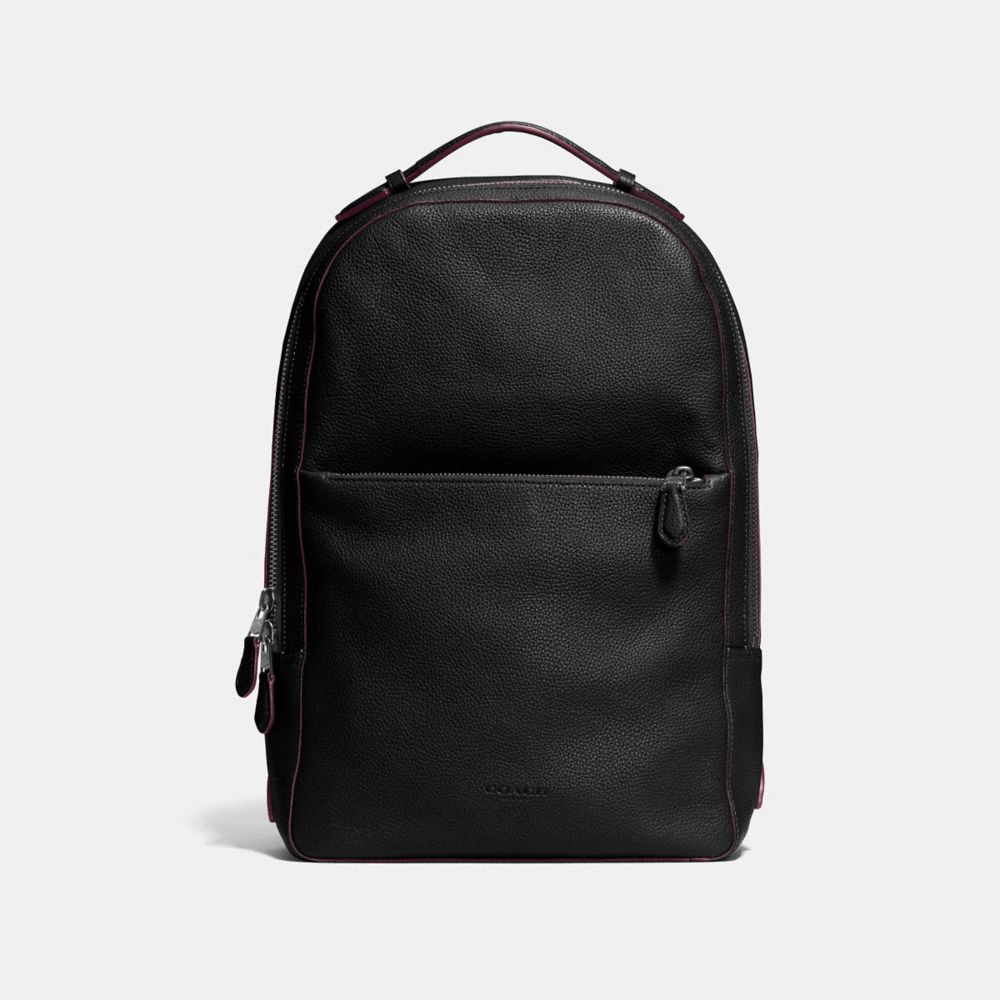 METROPOLITAN SOFT BACKPACK - BLACK/BLACK ANTIQUE NICKEL - COACH F72306