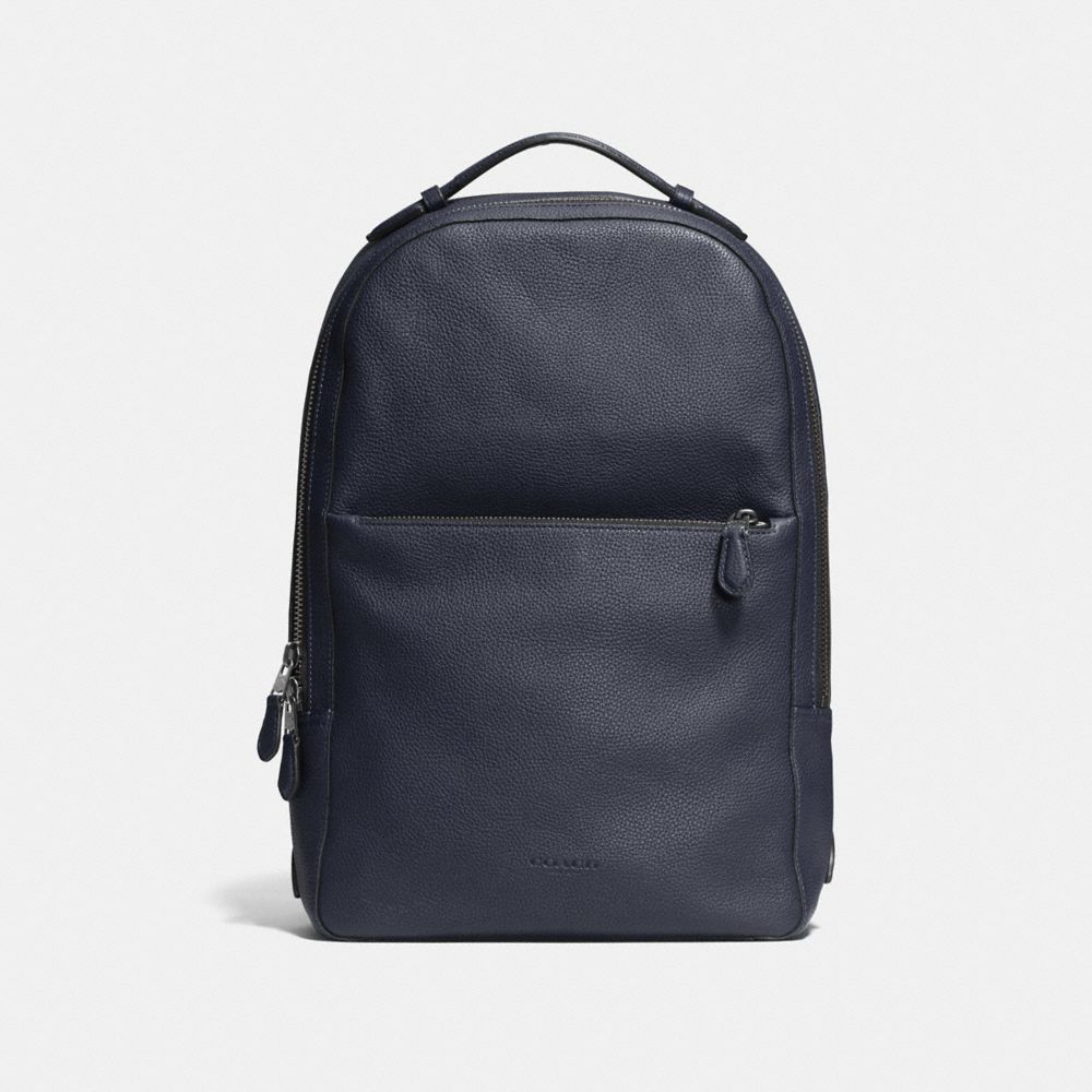 COACH F72306 Metropolitan Soft Backpack MIDNIGHT NAVY/BLACK/BLACK ANTIQUE NICKEL