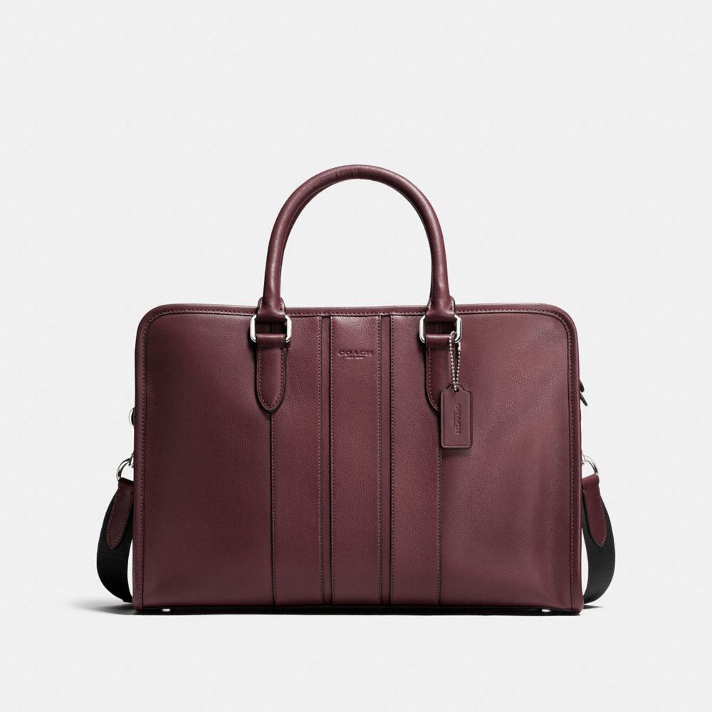 COACH F72309 Bond Brief In Smooth Leather OXBLOOD