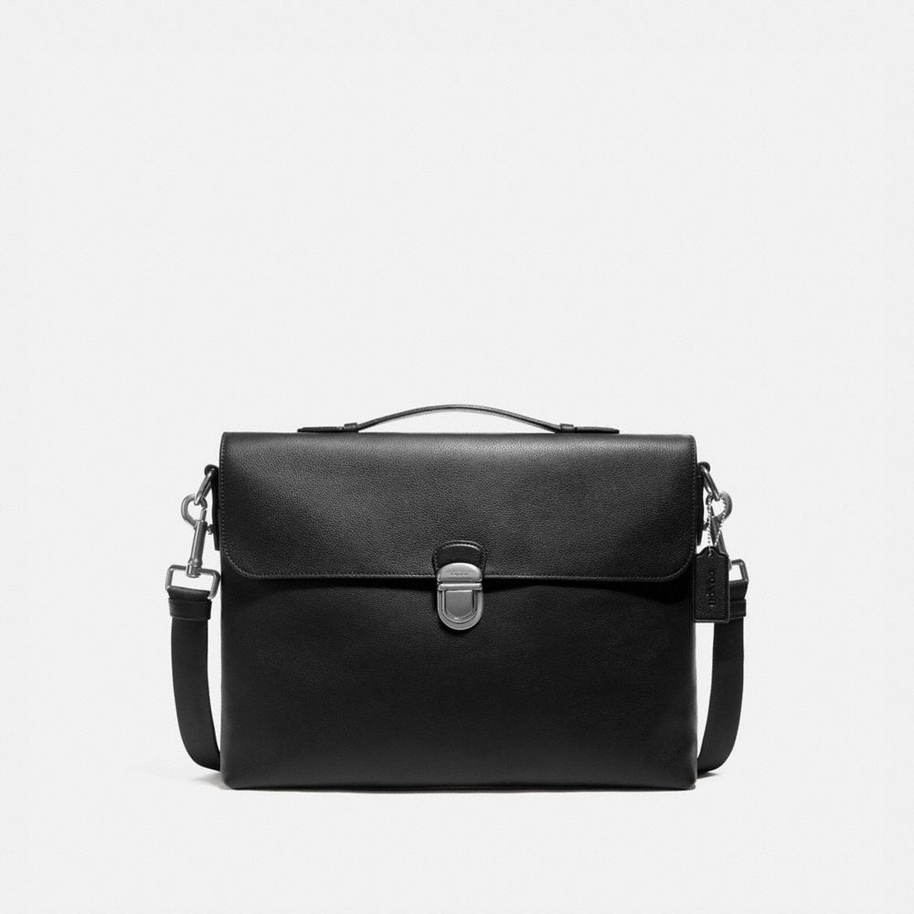 COACH F72509 - BECKETT FLAP BRIEF BLACK/NICKEL