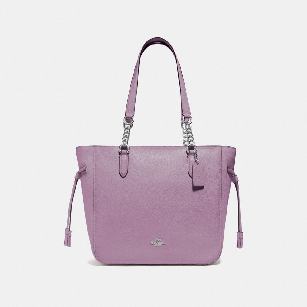 COACH ELLE CHAIN TOTE - JASMINE/SILVER - F72650