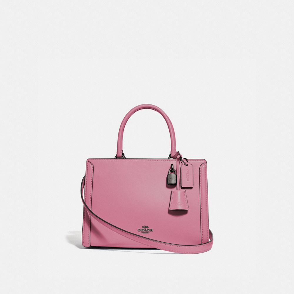 COACH F72667 SMALL ZOE CARRYALL QB/PINK ROSE