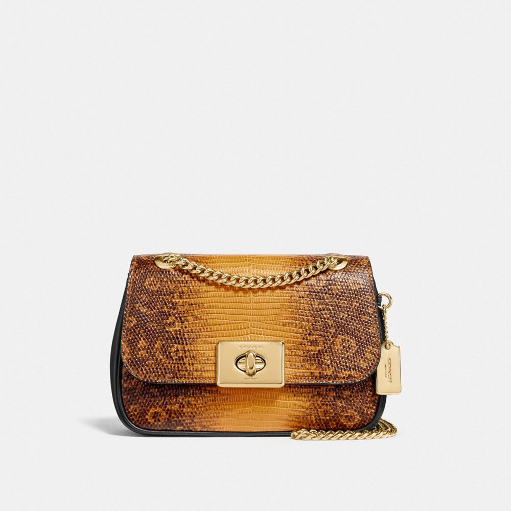 COACH F72671 - MINI CASSIDY CROSSBODY MUSTARD/GOLD