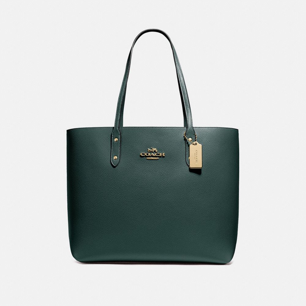 COACH F72673 - TOWN TOTE IM/EVERGREEN