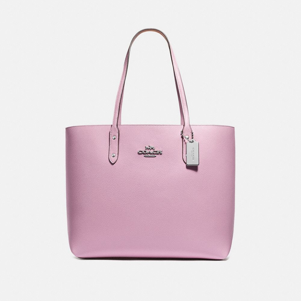 TOWN TOTE - F72673 - LILAC/SILVER