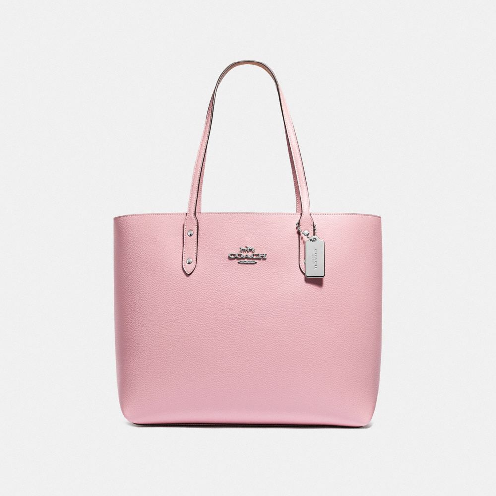 TOWN TOTE - CARNATION/SILVER - COACH F72673