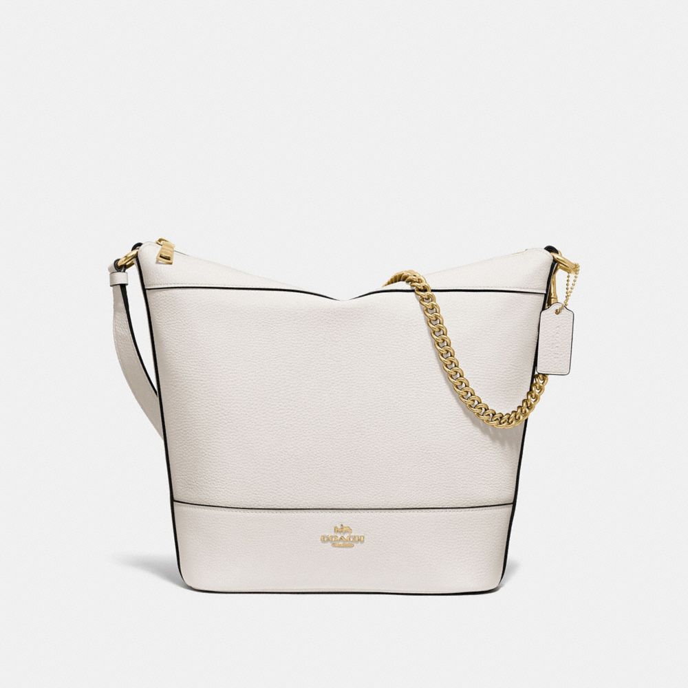 PAXTON DUFFLE - CHALK/GOLD - COACH F72692