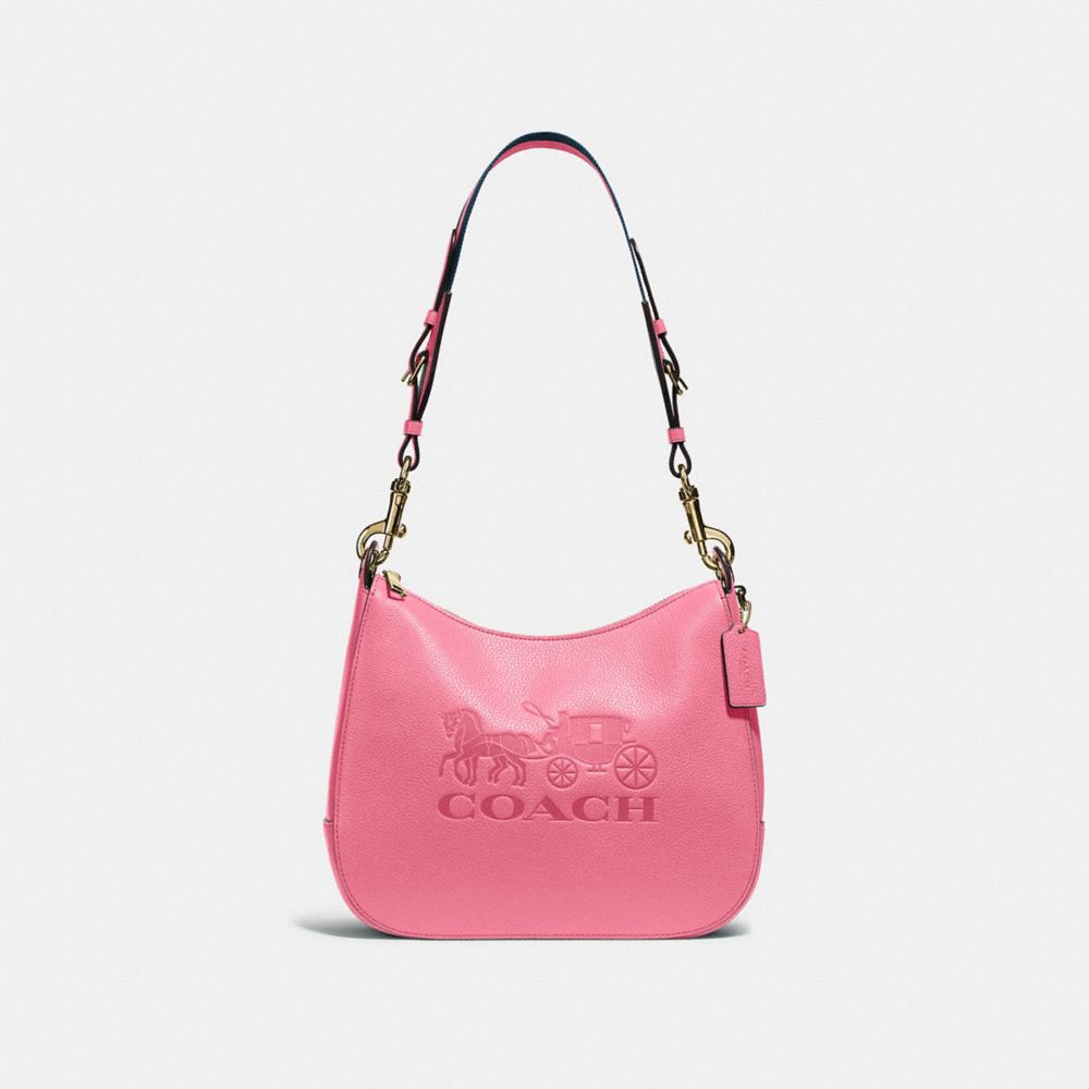 JES HOBO - PINK RUBY/GOLD - COACH F72702