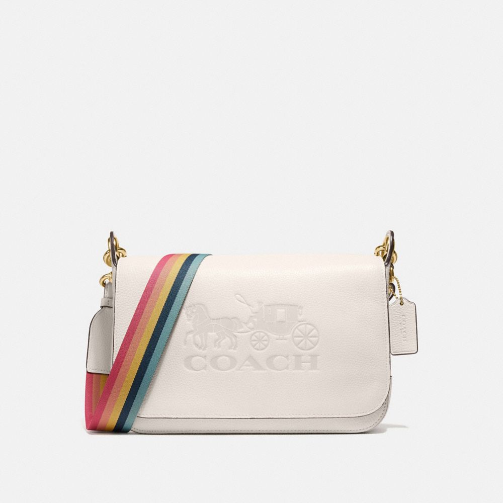 COACH JES MESSENGER - CHALK/GOLD - F72703