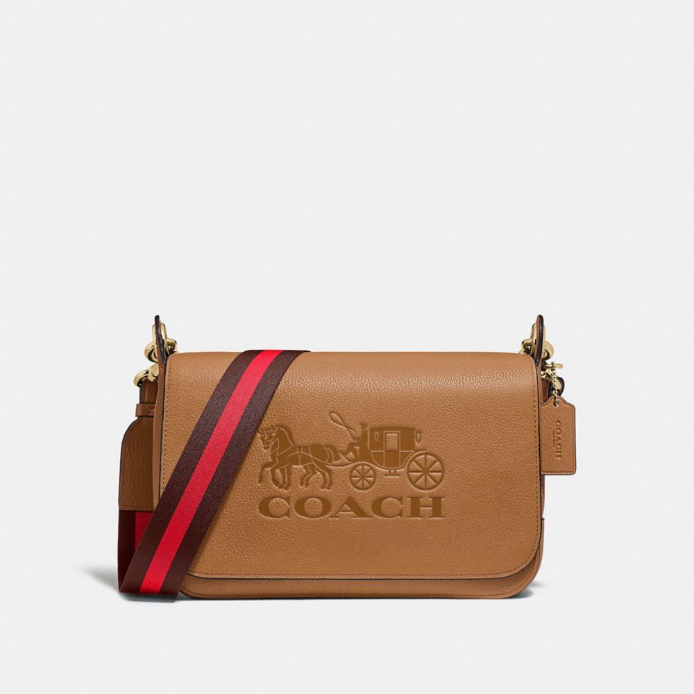 Coach jes discount crossbody light saddle