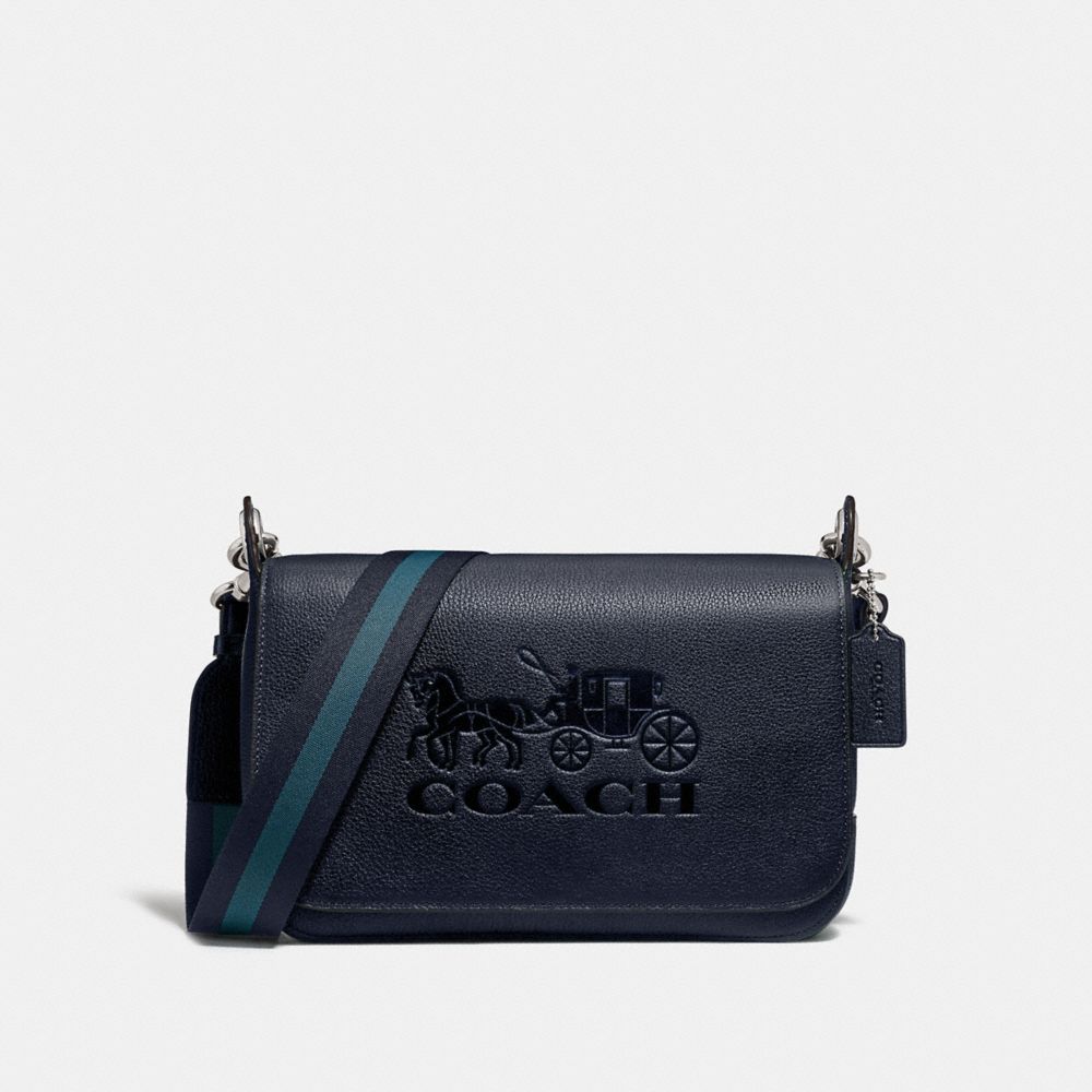 COACH F72703 Jes Messenger MIDNIGHT/SILVER