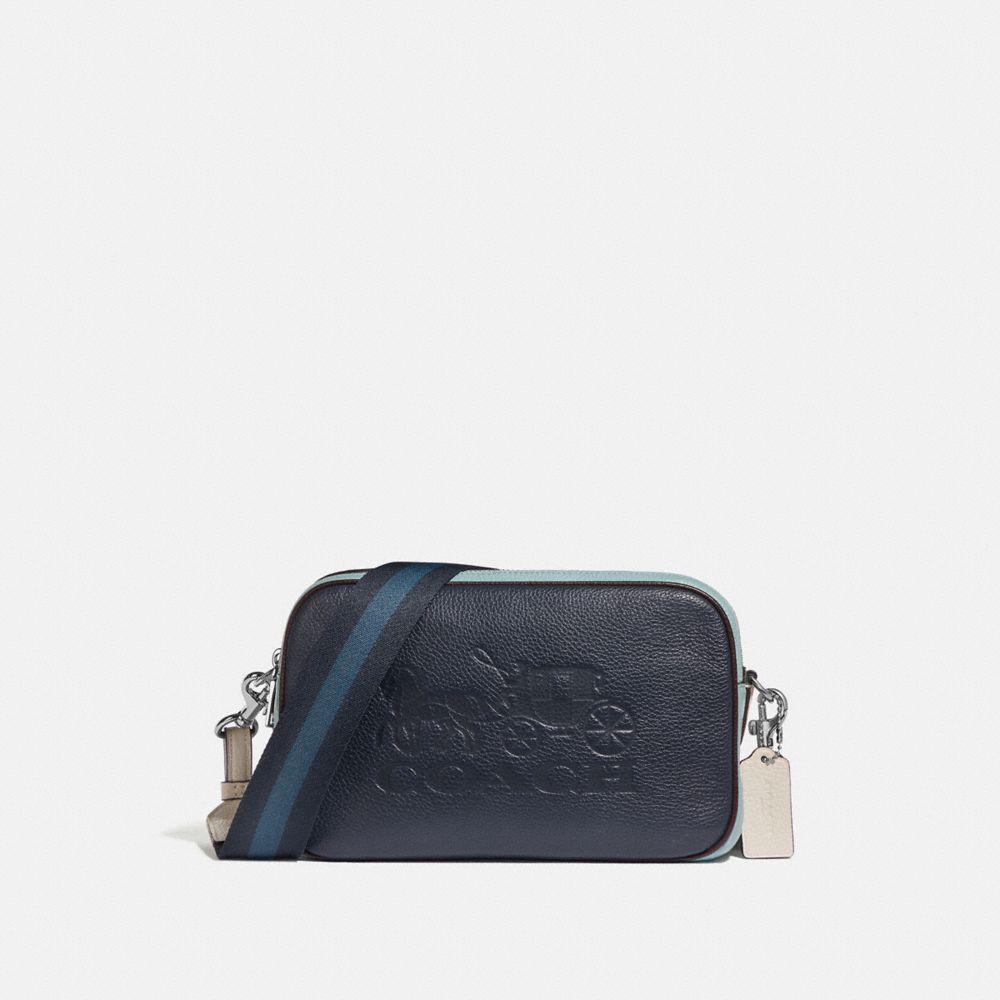 JES CROSSBODY IN COLORBLOCK - MIDNIGHT/MULTI/SILVER - COACH F72704