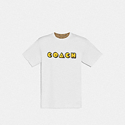 COACH F72883 Pac-man T-shirt WHITE