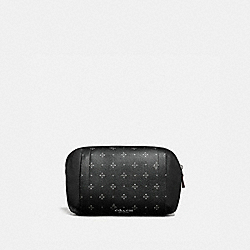 COACH F73013 Graham Utility Pack With Diamond Foulard Print BLACK/MULTI