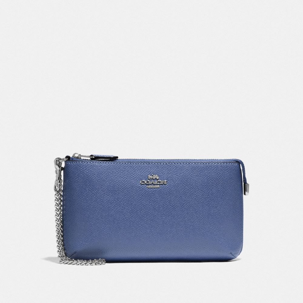 COACH F73044 Large Wristlet SV/BLUE LAVENDER