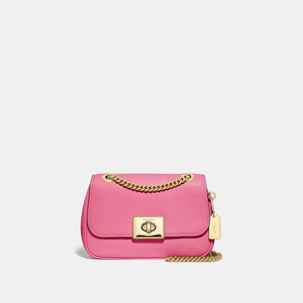 MINI CASSIDY CROSSBODY - PINK RUBY/GOLD - COACH F73089