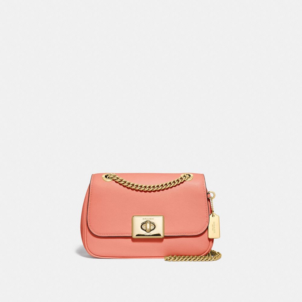 MINI CASSIDY CROSSBODY - LIGHT CORAL/GOLD - COACH F73089