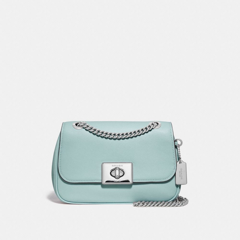 COACH MINI CASSIDY CROSSBODY - SEAFOAM/SILVER - F73089