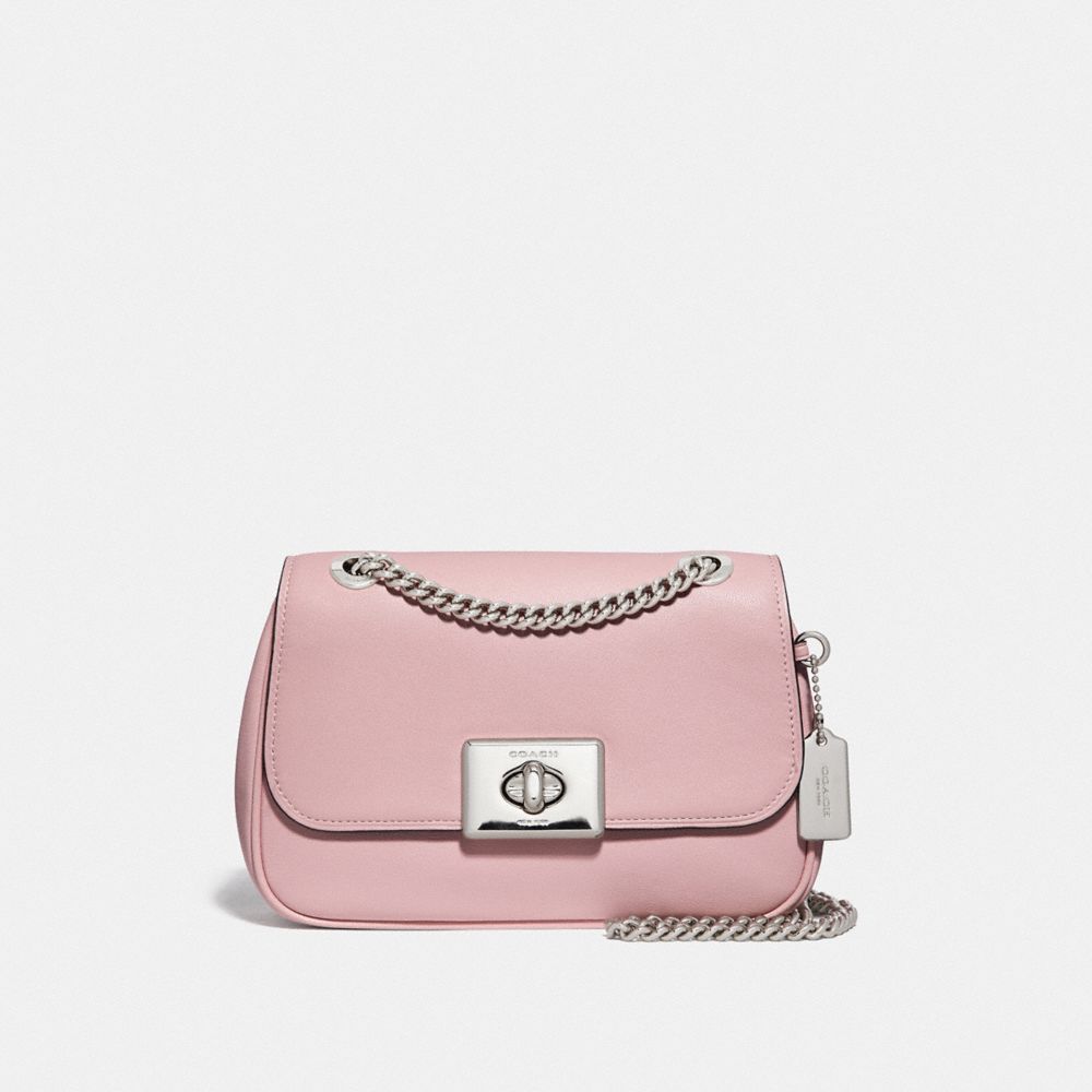 COACH MINI CASSIDY CROSSBODY - CARNATION/SILVER - F73089