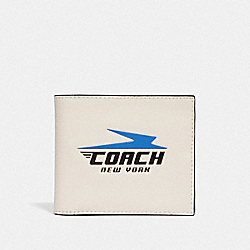 COACH F73099 3-in-1 Wallet With Vintage Coach Motif CHALK